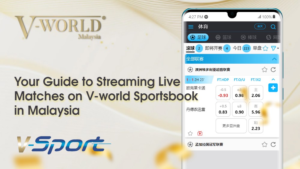 Why V-sports Sports Betting Platform Reigns Supreme in Malaysia 